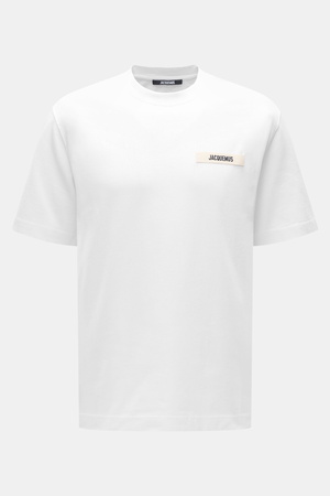 Jacquemus  - Herren - Rundhals-T-Shirt weiß