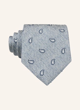 Joop!  Krawatte Mit Leinen blau