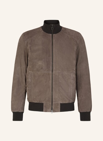 Joop!  Lederjacke grau