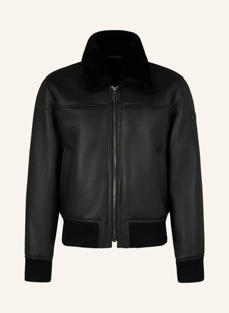 Joop!  Lederjacke schwarz