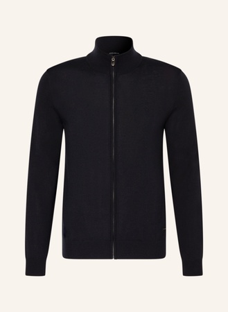 Joop!  Strickjacke Davis Aus Merinowolle blau