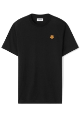 Kenzo Herren T-Shirt Tiger Crest Natur Schwarz schwarz