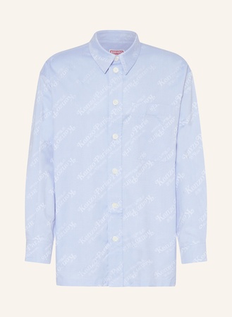 Kenzo  Oversized-Hemd Comfort Fit blau