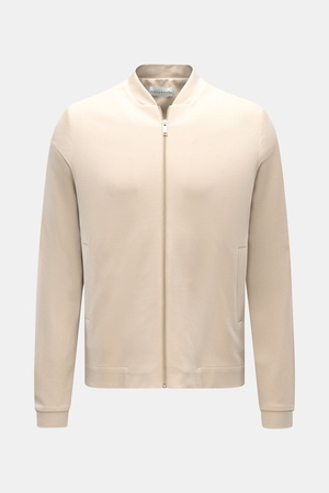 Kiefermann  - Herren - Jersey-Jacke 'Hunfrid' creme