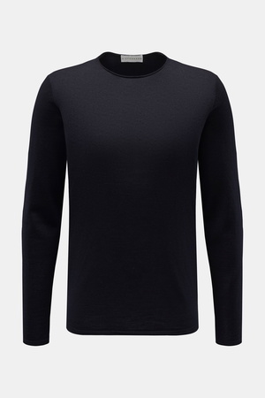 Kiefermann  - Herren - Merino Feinstrick-Pullover 'Benjaminn' navy