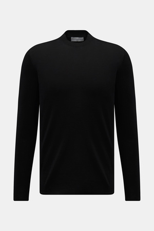 Kiefermann  - Herren - Merino Feinstrick-Pullover 'Malt' schwarz