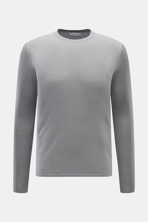 Kiefermann  - Herren - Merino Rundhalspullover 'Marleys' grau