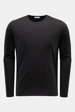 Kiefermann  - Herren - Rundhals-Longsleeve 'Emil' schwarz schwarz