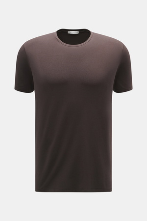 Kiefermann  - Herren - Rundhals-T-Shirt 'Hero' dunkelbraun