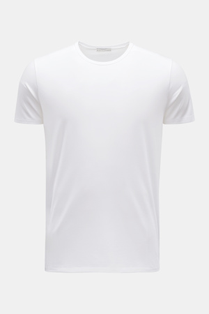 Kiefermann  - Herren - Rundhals-T-Shirt 'Hero' weiß grau