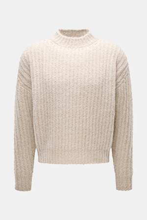 Kiefermann  - Herren - Rundhalspullover 'Yakub' creme