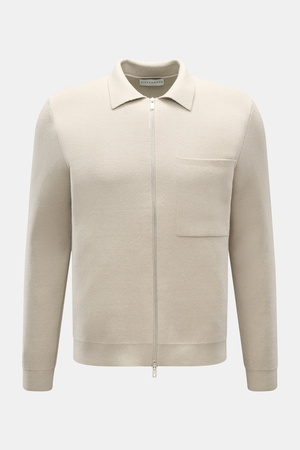 Kiefermann  - Herren - Strickjacke 'Rubern' sand