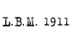 L.B.M. 1911 - Mode
