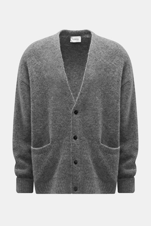 Laneus  - Herren - Cardigan grau meliert