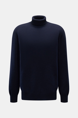 Laneus  - Herren - Rollkragenpullover navy