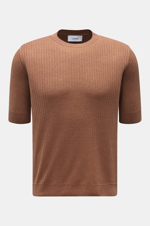 LARDINI  - Herren - Kurzarmpullover braun