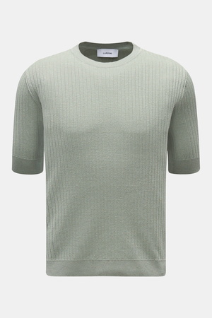 LARDINI  - Herren - Kurzarmpullover salbei