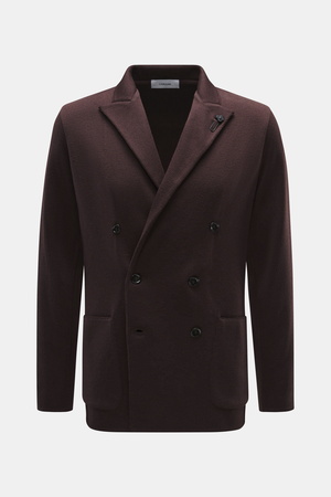 LARDINI  - Herren - Strickblazer dunkelbraun