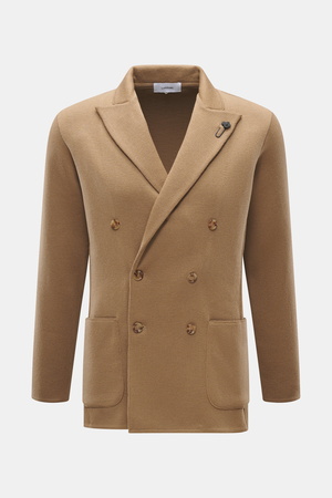 LARDINI  - Herren - Strickblazer hellbraun