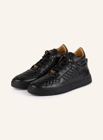 Leandro Lopes  Hightop-Sneaker Faisca schwarz beige