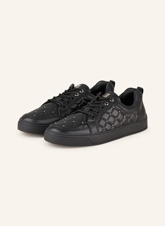 Leandro Lopes  Sneaker Ezio Mit Nieten schwarz