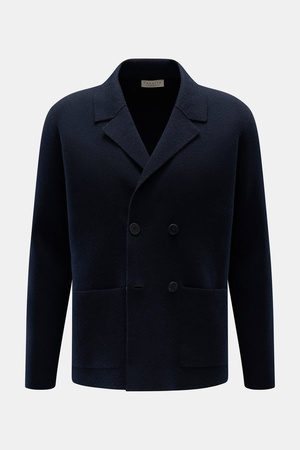 Lunaria  Cashmere - Herren - Cashmere Cardigan navy