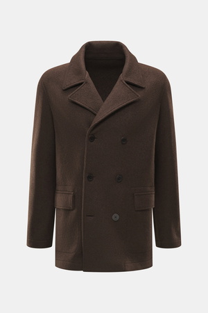 Lunaria  Cashmere - Herren - Cashmere Jacke dunkelbraun