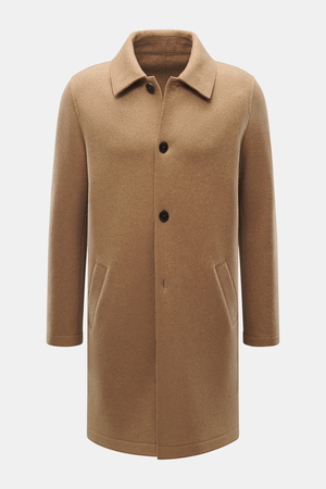 Lunaria  Cashmere - Herren - Cashmere Kurzmantel hellbraun