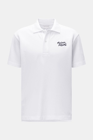Maison Kitsuné  - Herren - Poloshirt weiß