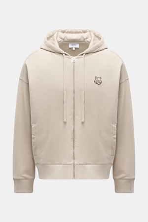 Maison Kitsuné  - Herren - Sweatjacke 'Bold Fox' beige