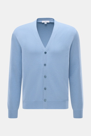 Malo  - Herren - Cashmere Cardigan hellblau