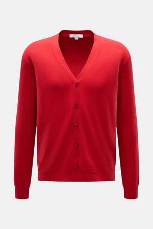 Malo  - Herren - Cashmere Cardigan rot