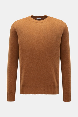 Malo  - Herren - Cashmere Rundhalspullover camel