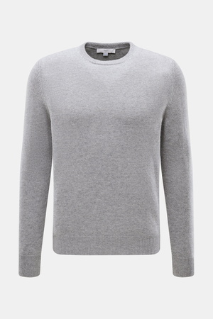 Malo  - Herren - Cashmere Rundhalspullover grau meliert