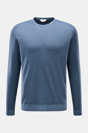 Malo  - Herren - Cashmere Rundhalspullover graublau