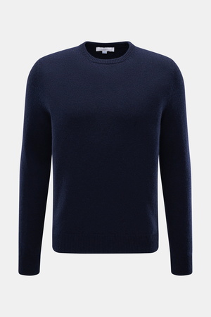 Malo  - Herren - Cashmere Rundhalspullover navy