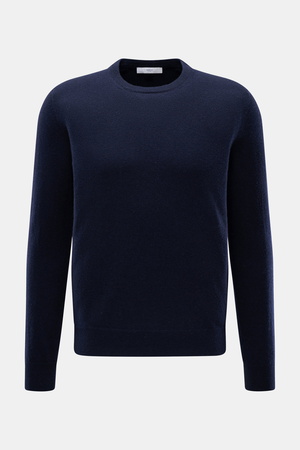 Malo  - Herren - Cashmere Rundhalspullover navy