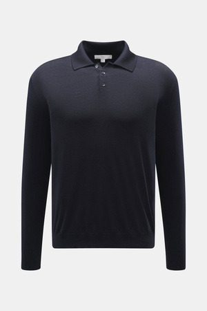 Malo  - Herren - Feinstrickpolo navy