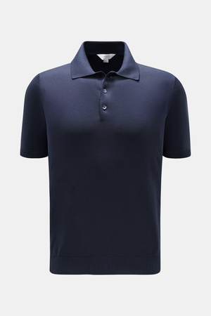 Malo  - Herren - Kurzarm-Strickpolo navy
