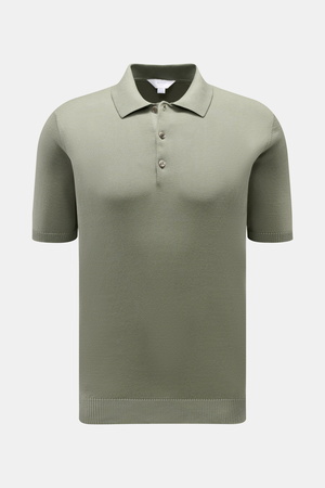 Malo  - Herren - Kurzarm-Strickpolo salbei