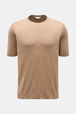 Malo  - Herren - Kurzarmpullover braun