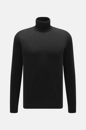 Malo  - Herren - Rollkragenpullover schwarz