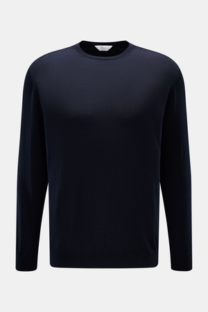 Malo  - Herren - Rundhalspullover navy