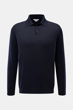Malo  - Herren - Strickpolo navy