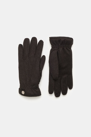 Mandelli  - Herren - Cashmere Handschuhe dunkelbraun