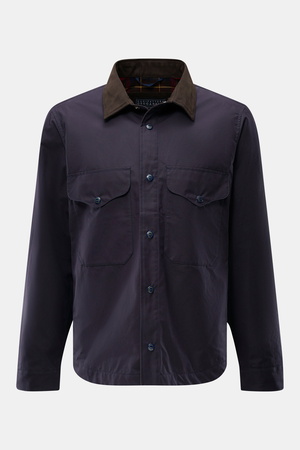Manifattura  Ceccarelli - Herren - Wachsjacke 'Heavy Shirt' dark navy