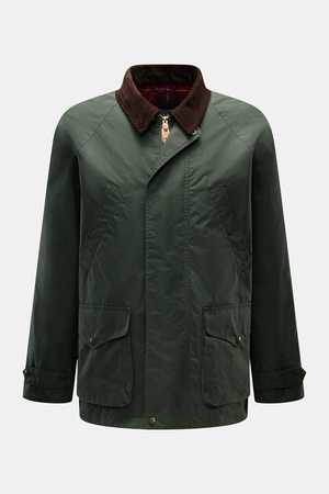 Manifattura  Ceccarelli - Herren - Wachsjacke 'Raincaban' dunkelgrün