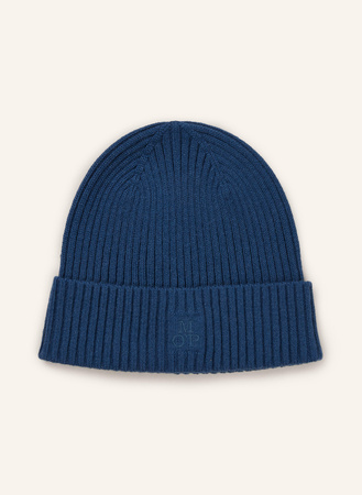 Marc O'Polo  Cashmere-Mütze blau