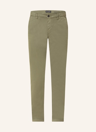 Marc O'Polo  Chino Osby Tapered Fit gruen beige