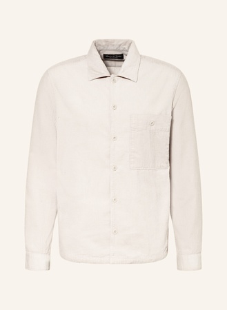 Marc O'Polo  Cord-Overshirt weiss beige